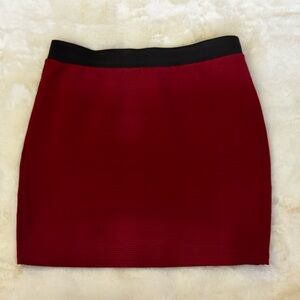 Seduction Red  mini Skirt
